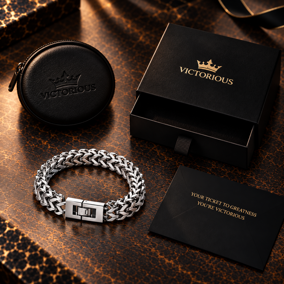 Gevlochten schakelarmband | kliksluiting | 12mm breed
