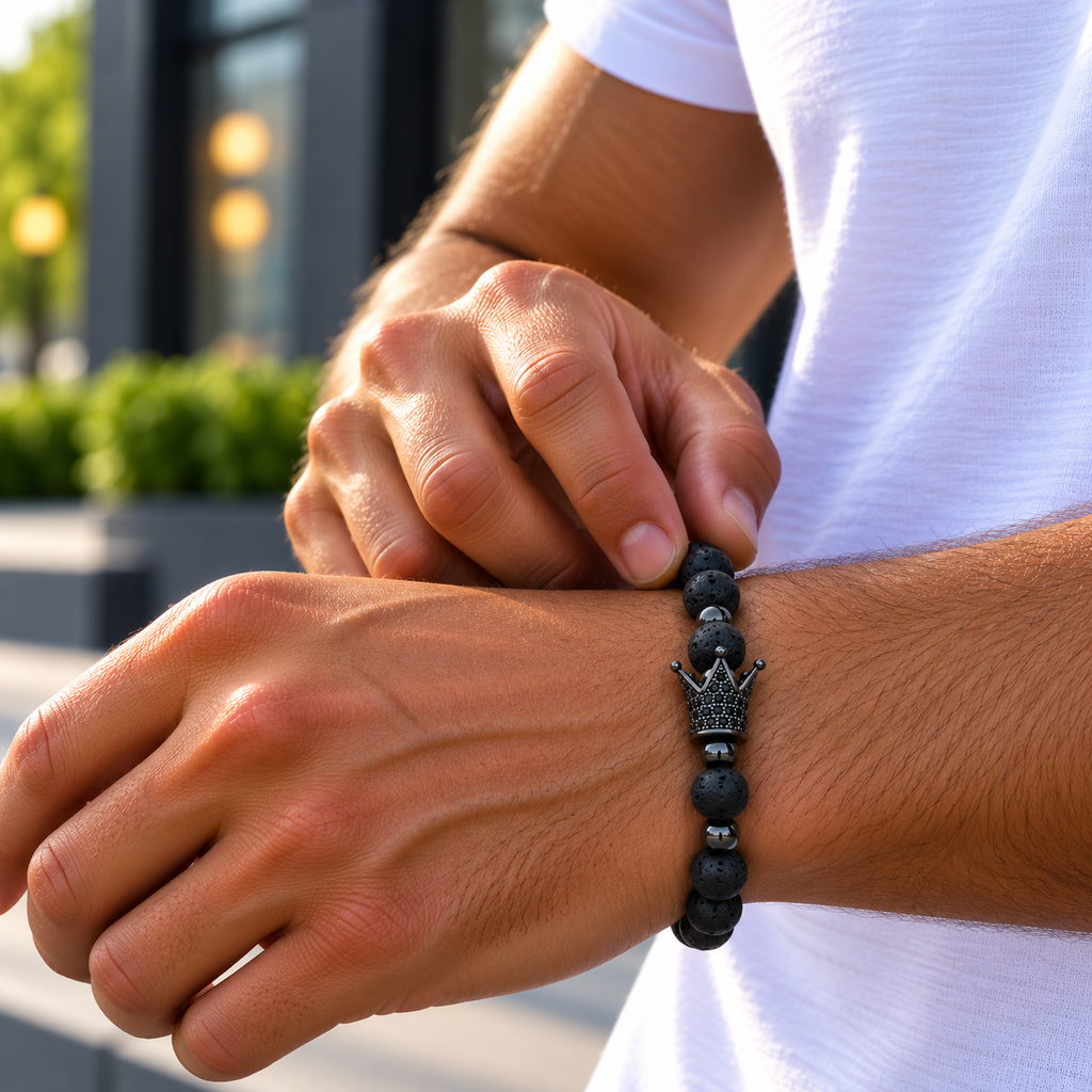 Kralenarmband – kroon