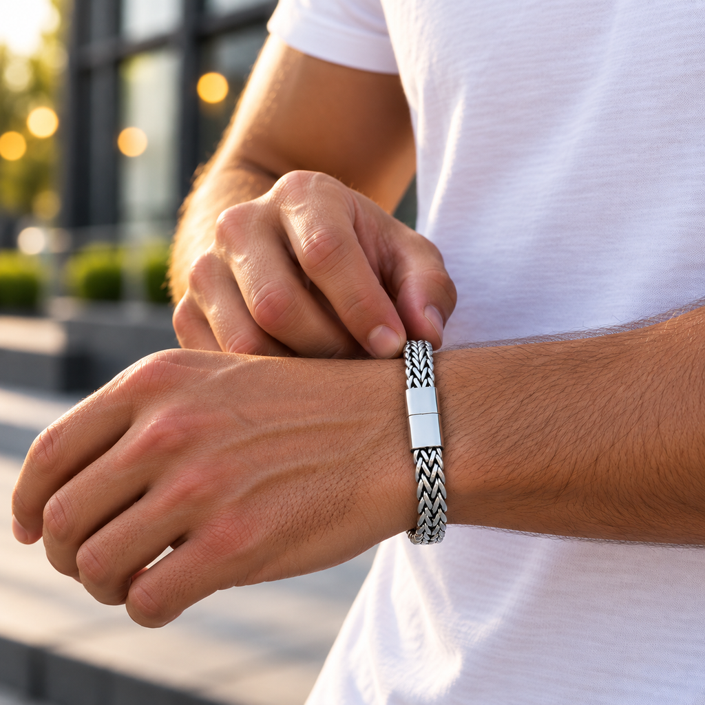 Schakelarmband | magneetsluiting | 10mm breed