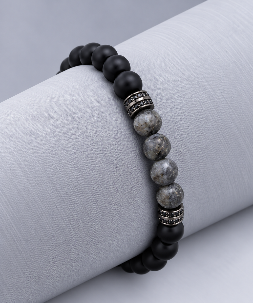 Kralenarmband – onyx