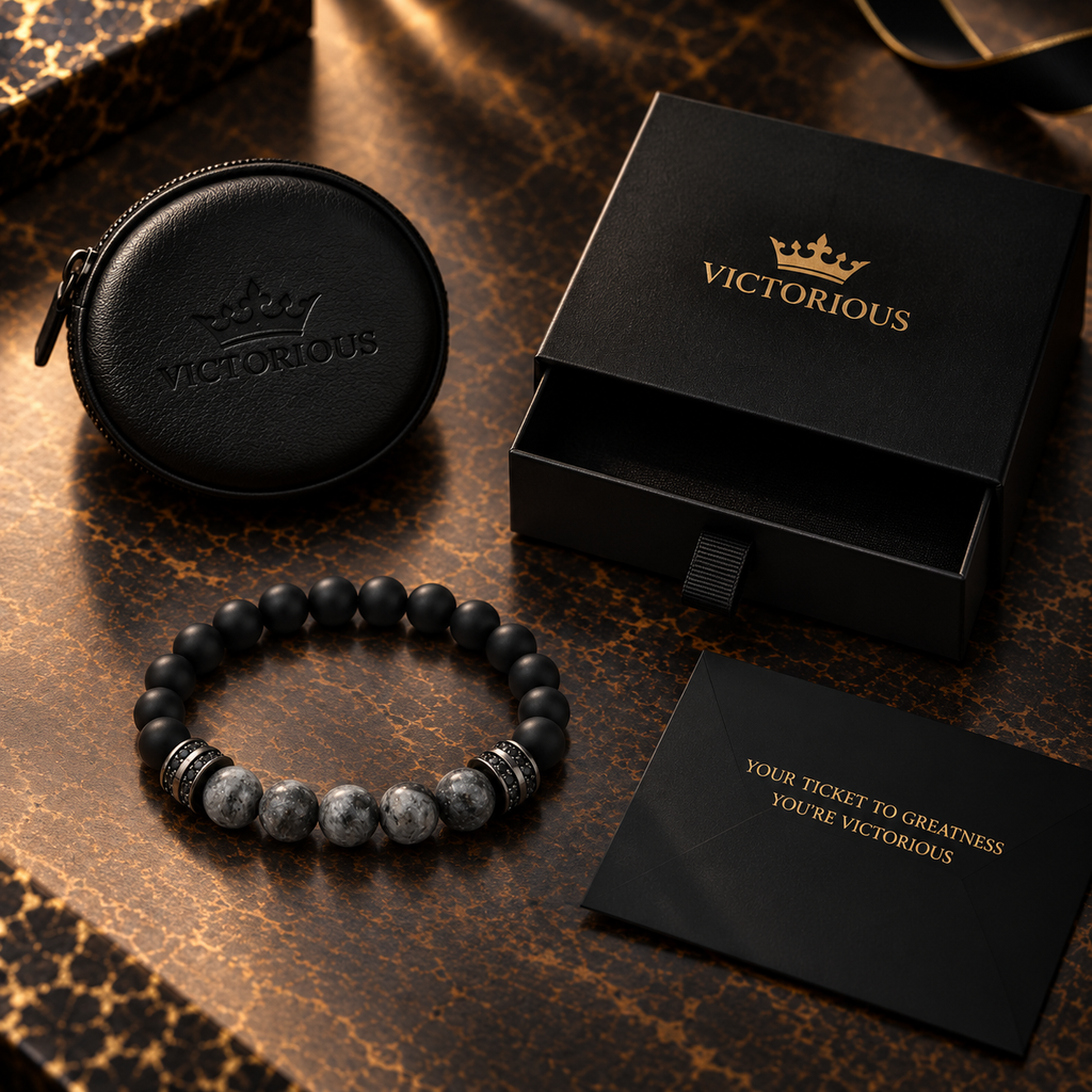 Kralenarmband – onyx