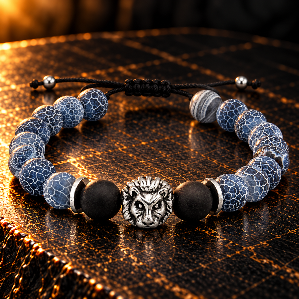 Kralenarmband – leeuw