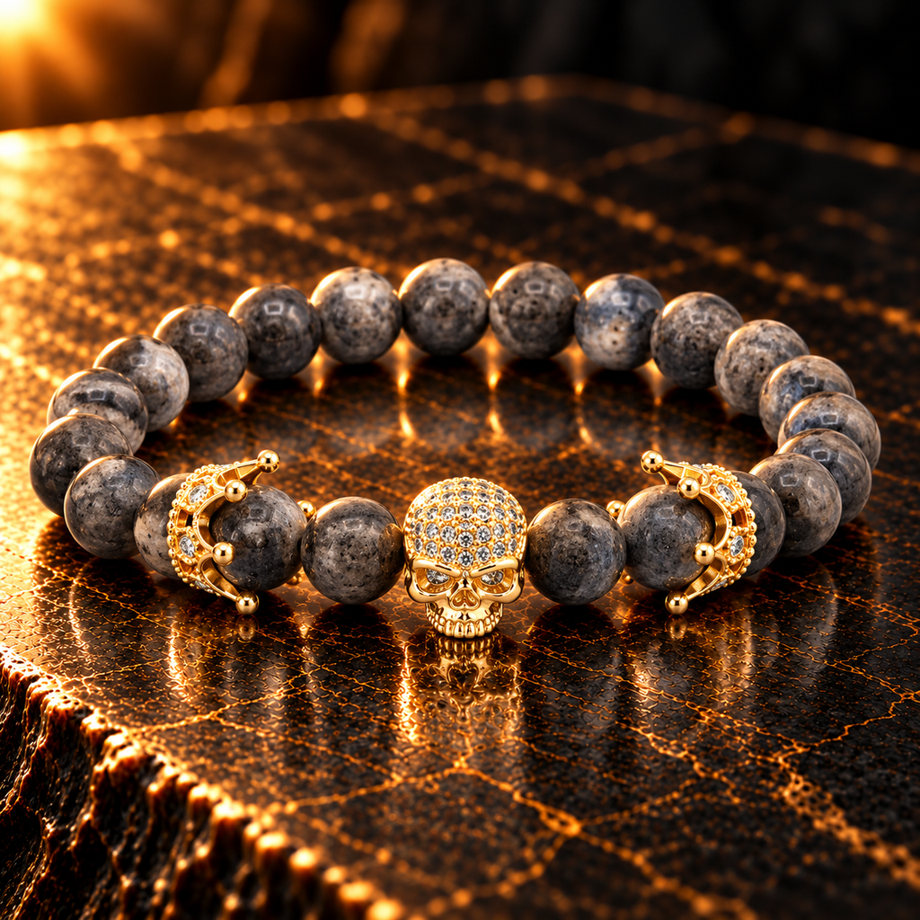 Kralenarmband – schedel